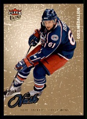 2008-09 Ultra Fleer Gold Medallion #136 Rick Nash Columbus Blue Jackets